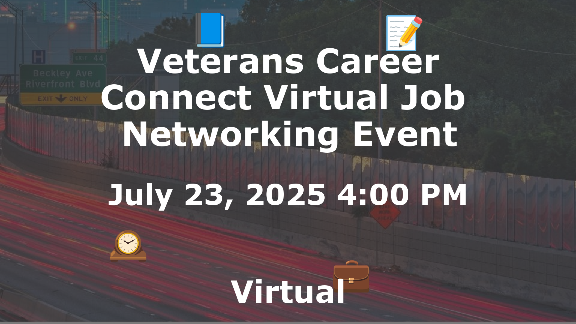Veterans Career Connect Virtual Job  Networking Event event image